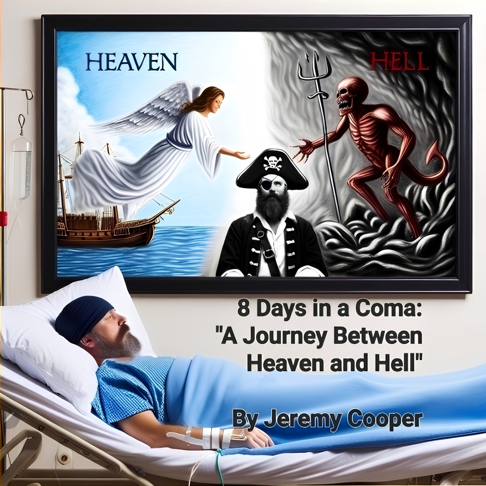 Signed Copy 8 DAYS IN A COMA A JOURNEY BETWEEN HEAVEN & HELL